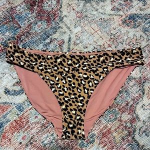Aerie Leopard Swim Bottom | Women’s L